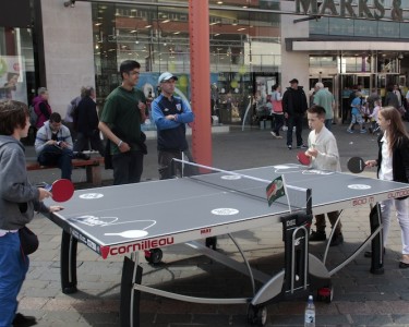 Leicester Set for a weekend of Ping Pong