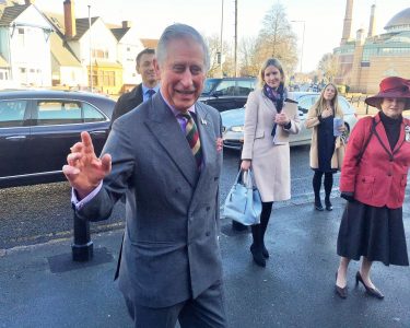 ARMED FORCES WELCOME ROYAL VISIT TO THE CITY