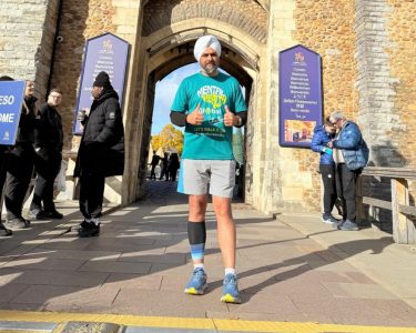 Bhupinder Sandhu Completes 270km Walk from London to Cardiff for Mental Health